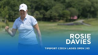 Rosie Davies shoots 9 and finishes runnerup  Tipsport Czech Ladies Open [upl. by Zetra387]