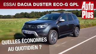 Essai Dacia Duster EcoG GPL  quelles économies au quotidien [upl. by Anitsyrhc563]