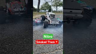 Kyosho USA1 Truck Nitro Drive Over💯 Smoked Them Over [upl. by Haeckel]