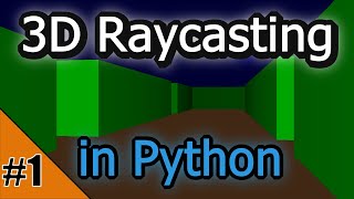 3D Raycasting Tutorial in Python 1 Deutsch  Die Grundlagen [upl. by Keating655]