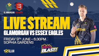 Glamorgan vs Essex Eagles  Vitality Blast  Live Stream [upl. by Tiny]