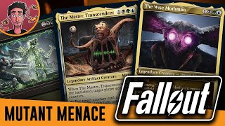 Mutant Menace Full Deck Reveal  Fallout Commander Precon Spoiler [upl. by Laraine765]