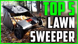 Top 5 Best Lawn Sweepers Review in 2023 [upl. by Aynodal310]