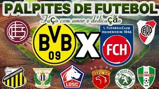 PALPITES DE FUTEBOL PARA HOJE 13 09 2024 SEXTAFEIRA COM PLACARES EXATOS BILHETE PRONTO [upl. by Sumner184]