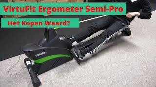 VirtuFit Ergometer Roeitrainer SemiPro Test amp Review [upl. by Octavian]