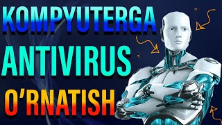 ESET NOD 32 BAZA YUKLAB OLISH ORNATISH [upl. by Lemraj939]