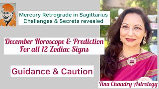 December 2023 Horoscope amp Predictions for all 12 Zodiac signs [upl. by Rausch892]