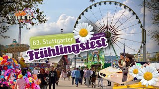 Partystimmung auf dem Stuttgarter Frühlingsfest 2023   Clip by CoolKirmes [upl. by Alyakcim]