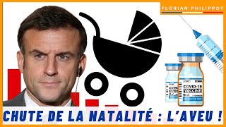 Chute inédite de la natalité en France  l’incroyable aveu [upl. by Anayt229]