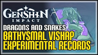 Bathysmal Vishap Experimental Records Genshin Impact [upl. by Ahtenek]