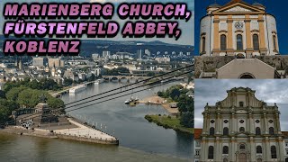 Marienberg Church Fürstenfeld Abbey Koblenz Germany [upl. by Acnaiv]