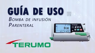 Bomba de infusión parenteral  Terumo LM 800 [upl. by Schott908]