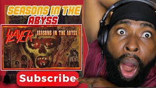 RAP FANS FIRST TIME HEARING Slayer  Seasons In The Abyss  SLAYER REACTION [upl. by Selrac]