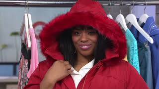 Dennis Basso Water Resistant Coat with Quilted Lining on QVC [upl. by Trumaine]