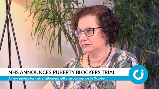 NHS announces puberty blockers trial [upl. by Naugal936]