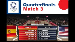 Tokyo 2020  Spain vs USA [upl. by Weaver]