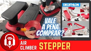 Stepper  Air Climber  Aparelho Aeróbico em casa [upl. by Oilejor]