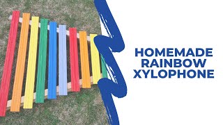 Homemade Rainbow Xylophone [upl. by Broder]