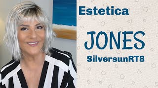 Estetica  JONES  SilversunRT8  Unboxing  Wig Review  Cutting Bangs [upl. by Hakceber945]