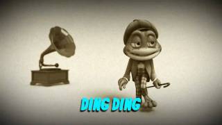 Les Crazy Frogs  The Ding Dong Song  Karaoke  HD Facile [upl. by Neona888]