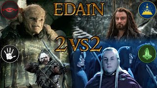 2vs2 LorienZwerge vs MordorIsengard  Die Gier der Zwerge  Edain Mod 47 Schlacht um Mittelerde [upl. by Masry987]