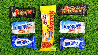 Satisfying Video  a Lot Of Chocolates amp Some Lots of Candies Opening ASMR  milky way chocolate [upl. by Lazos753]