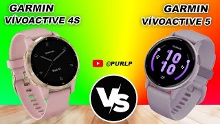 Garmin vívoactive 4s vs Garmin vívoactive 5 Specs Comparison [upl. by Aicenat]