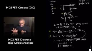 MOSFET Discrete Biasing of MOSFETs Example [upl. by Aehr]