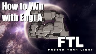 FTL Faster Than Light  HOW TO WIN WITH ENGI A  Insanely Close Ending [upl. by Ohcamac]