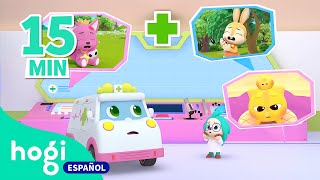 Todos los Episodios de 🚑Hogi Juego de Hospital🏥 ¡Vamos a curar a Nuestros Amigos  Hogi en español [upl. by Meekah]