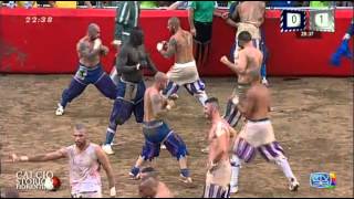 HD Calcio Storico 2014  AzzurriBianchi [upl. by Hpejsoj]