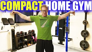 Best Garage HOME GYM Ideas for Weight Lifting Equipment Essentials Tour amp Setup [upl. by Renie]