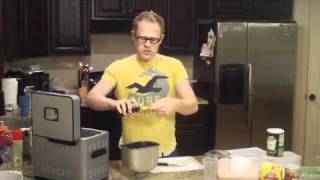 Making Banana Walnut Bread with a Cuisinart Breadmaker and Matt Granato [upl. by Vial125]