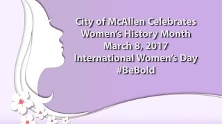 City of McAllen International Womens Day [upl. by Jablon]