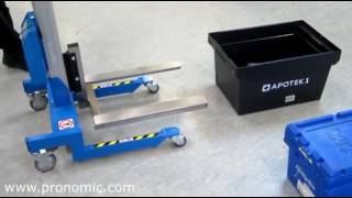 Pronomic box crate bin and tray lifting amp handling solutions [upl. by Allac]