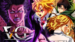 Rap Ordem do Capitão  Levi Meliodas Yami e Mikey  VGBeats [upl. by Meibers]