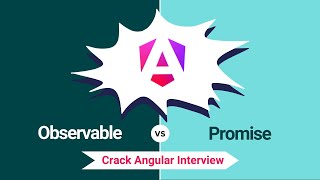 Observable vs Promise Understanding the Differences for Interviews  Angular Interview Concepts [upl. by Linker181]