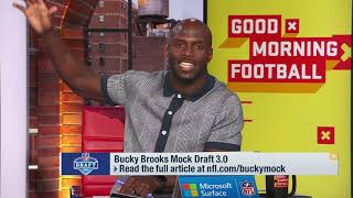 Reactions to Bucky Brooks 30 Mock Draft [upl. by Jammal]