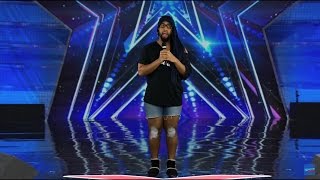 Starrkeisha on Americas Got Talent  Random Structure TV [upl. by Boys]