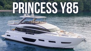 Princess Y85 Yacht Tour [upl. by Hulbig]