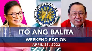 UNTV Ito Ang Balita  April 23 2022 [upl. by Immat65]