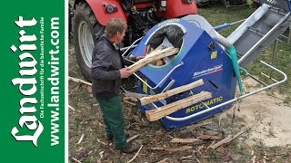 Binderberger Trommelsäge Rotomatic EZ  landwirtcom [upl. by Ihtraa]