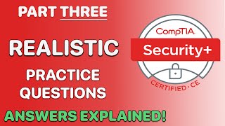 CompTIA Security Practice Exam Part 3 [upl. by Eihtak]