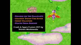 Crash amp Spyro Fusion  MiniGame Medley II [upl. by Narahs718]