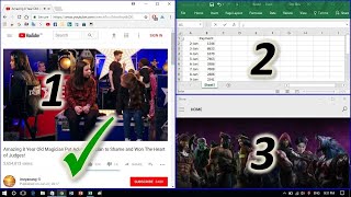 How to use split screen on your Windows 10 laptop or computer [upl. by Mercie]