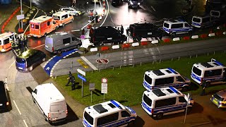 Flughafen Hamburg gesperrt Polizei spricht von quotGeisellagequot  Stand 2315 [upl. by Vaish774]