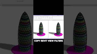 COPY REVIT VIEW FILTERS shorts revit nonicatab nonicaio [upl. by Iives]