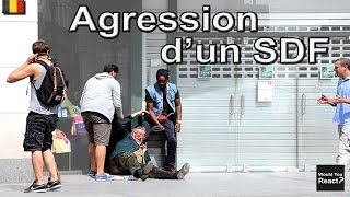 Expérience Sociale 14 AGRESSION SDF [upl. by Georgeta]