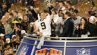 Super Bowl XLIV Saints vs Colts highlights [upl. by Beckie831]