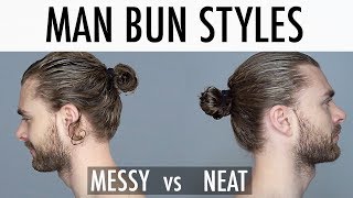 MÄNNERFRISUREN ● 6 einfache MAN BUN STYLES  DANIEL KORTE [upl. by Danie]